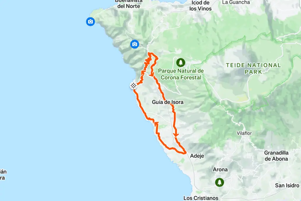 Santiago del Teide - Adeje Loop